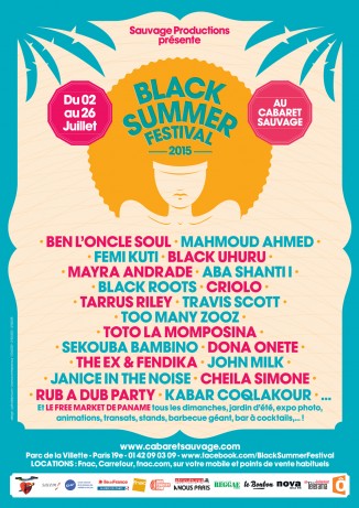 Le Black Summer Festival à Paris