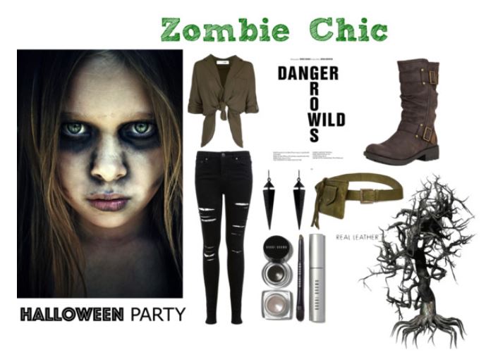 Zombie chic pour Halloween 