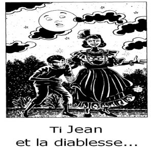 Illustration du conte Ti-Jean et la diabless