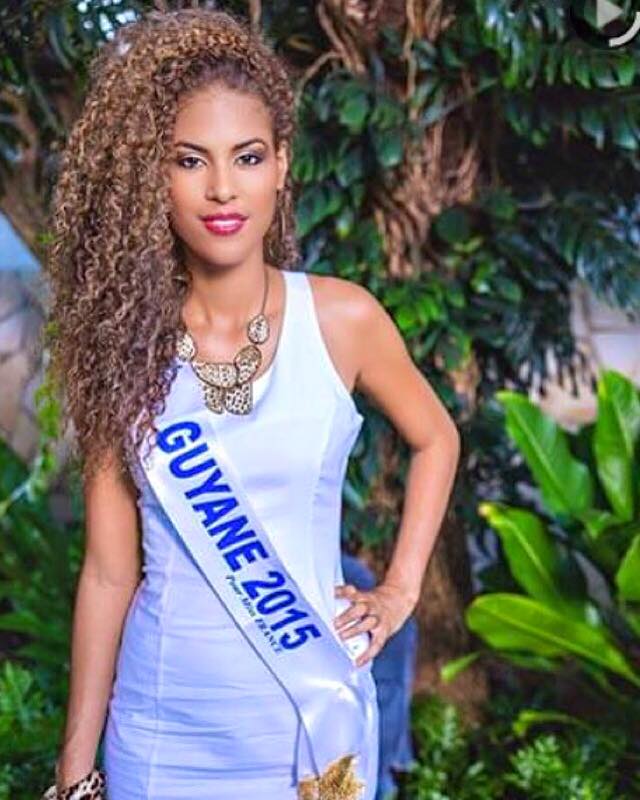 Estelle Merlin Miss Guyane/ Faceboook@Estelle-Merlin-Miss-Guyane