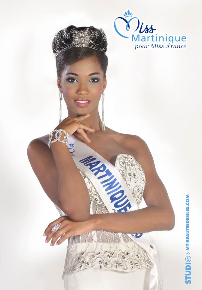 Morgane Edvige, Miss Martinique 2015/ Facebook@Miss-Martinique