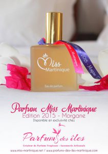 Le parfum de Miss Martinique 