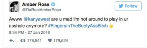 Le tweet d'Amber Rose enflammant Kanye West