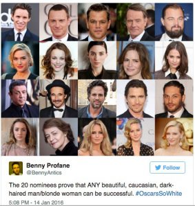 Oscars, les nominés 2016